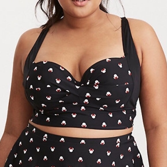 torrid minnie mouse bathing suit